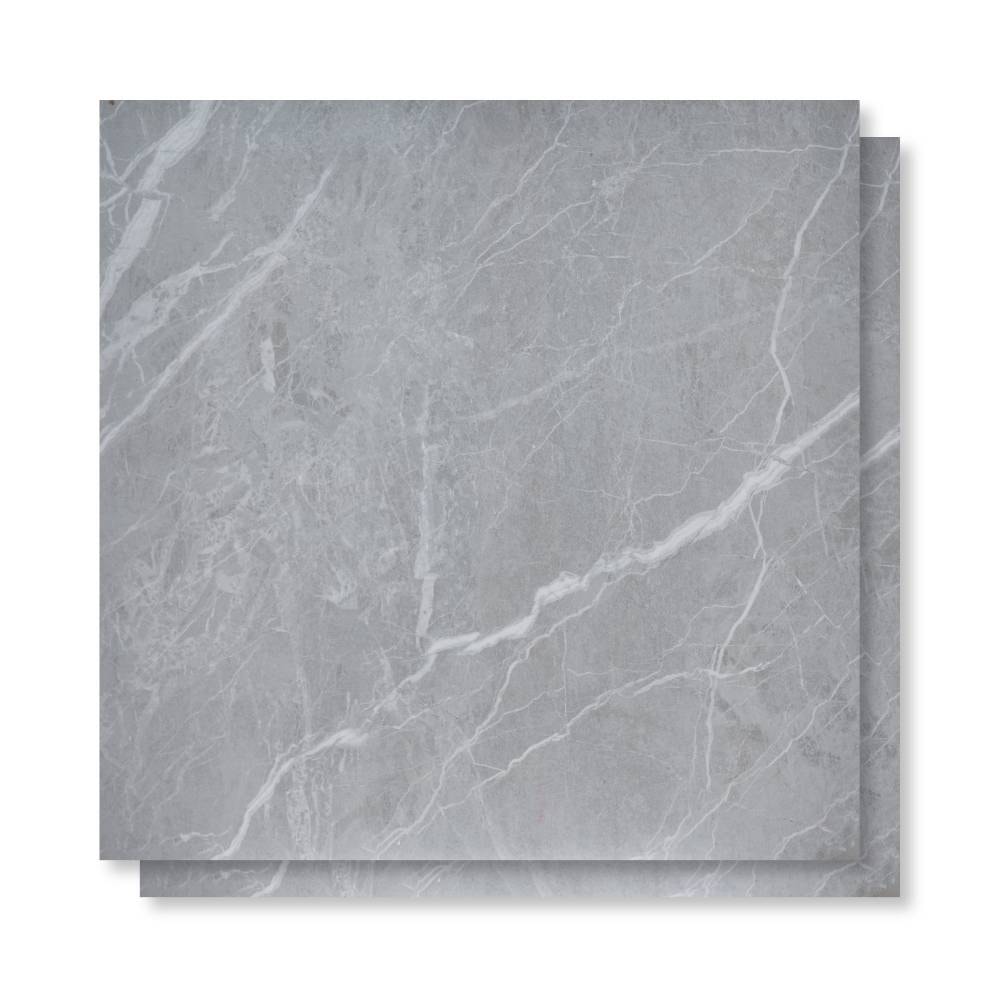 Piso Cerâmico Brilhante 72,5x72,5cm Caixa 2,62m² Viva 75009 Retificado