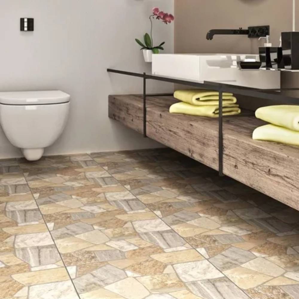 Piso Cerâmico Externo 57x57cm Caixa 2,23m² Karina Piazza Bold - 57168