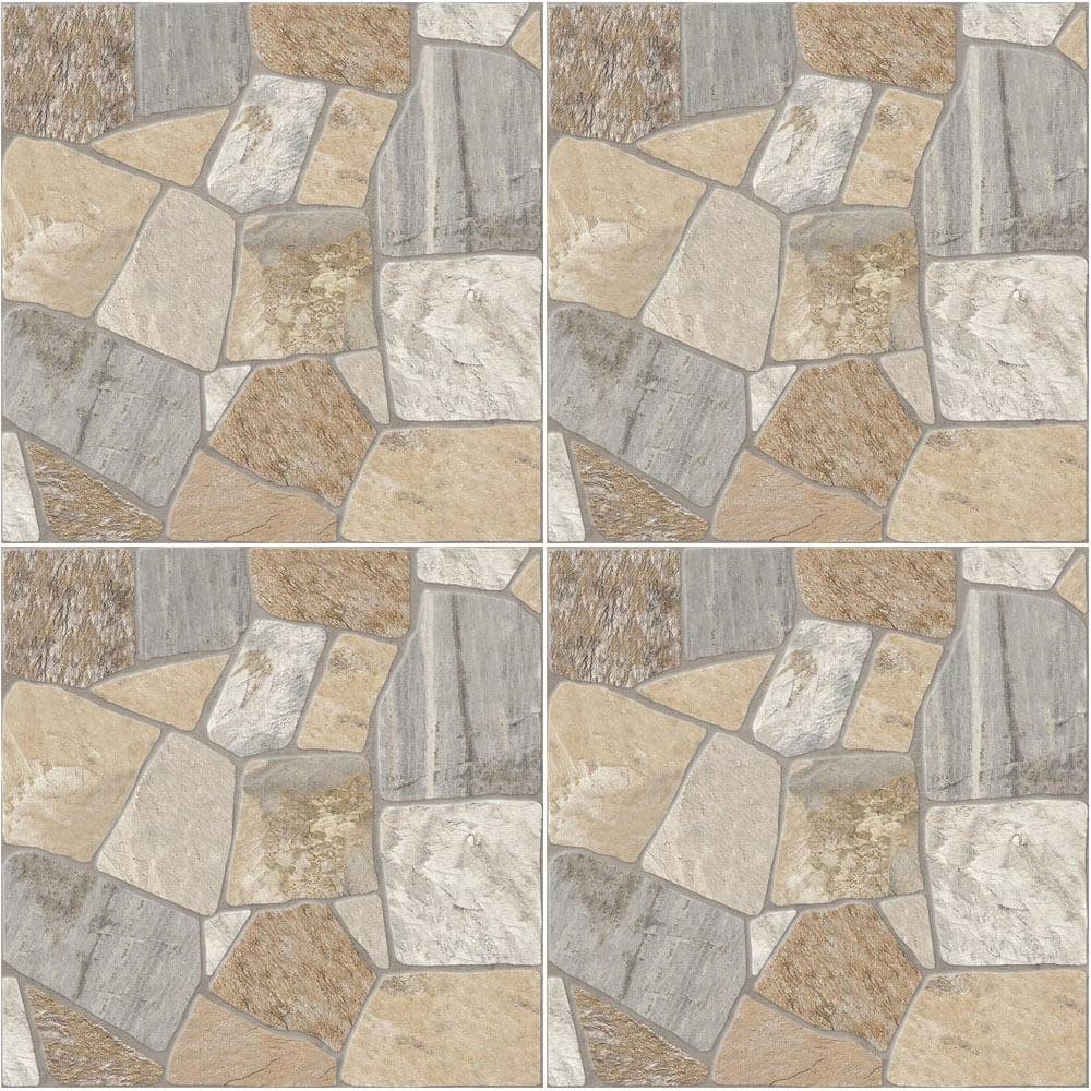 Piso Cerâmico Externo 57x57cm Caixa 2,23m² Karina Piazza Bold - 57168