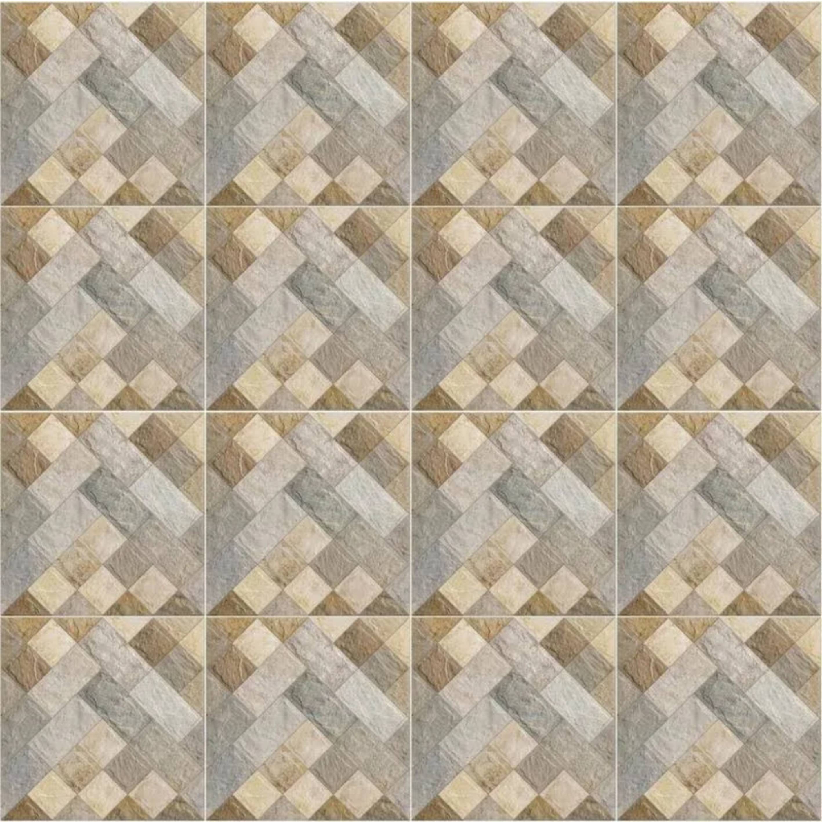 Piso Cerâmico Externo 57x57cm Caixa 2,23m² Karina Via Emília - 57089