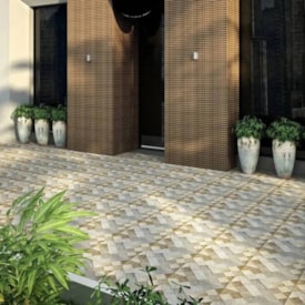 Piso Cerâmico Externo 57x57cm Caixa 2,23m² Karina Via Emília Bold - 57089