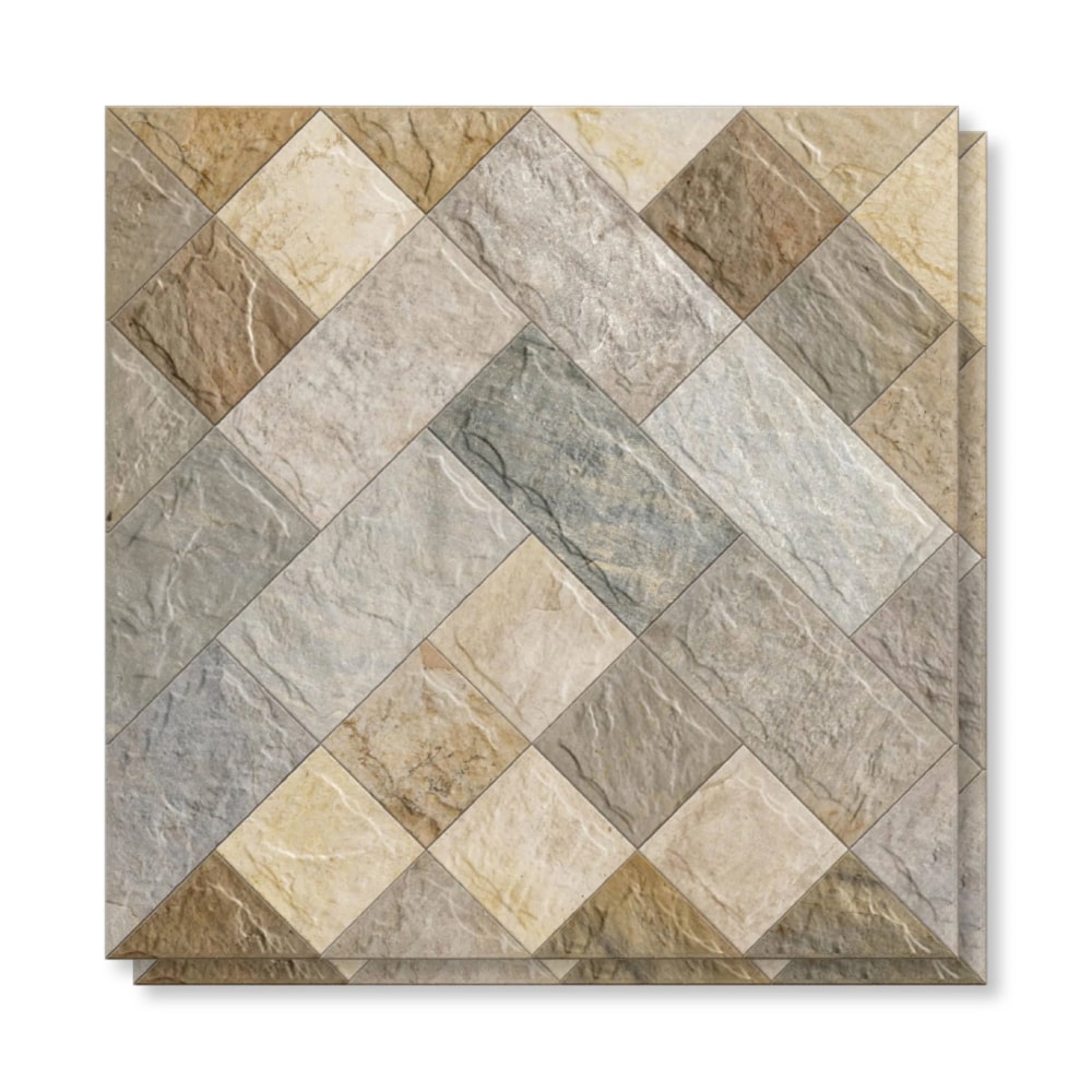 Piso Cerâmico Externo 57x57cm Caixa 2,23m² Karina Via Emília Bold - 57089