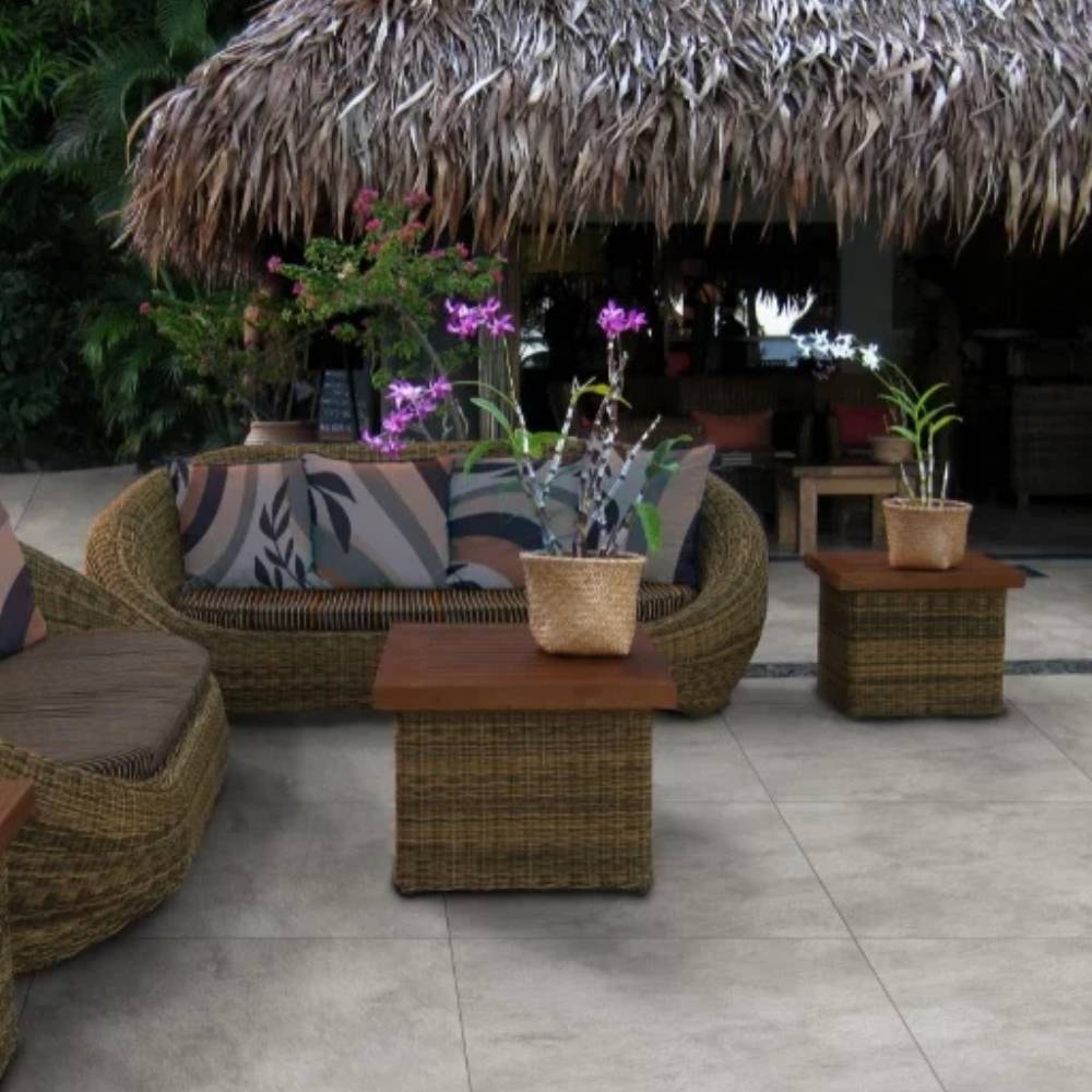 Piso Cerâmico Externo 60x60cm Caixa 2,50m² Lume Dallas Plus Retificado