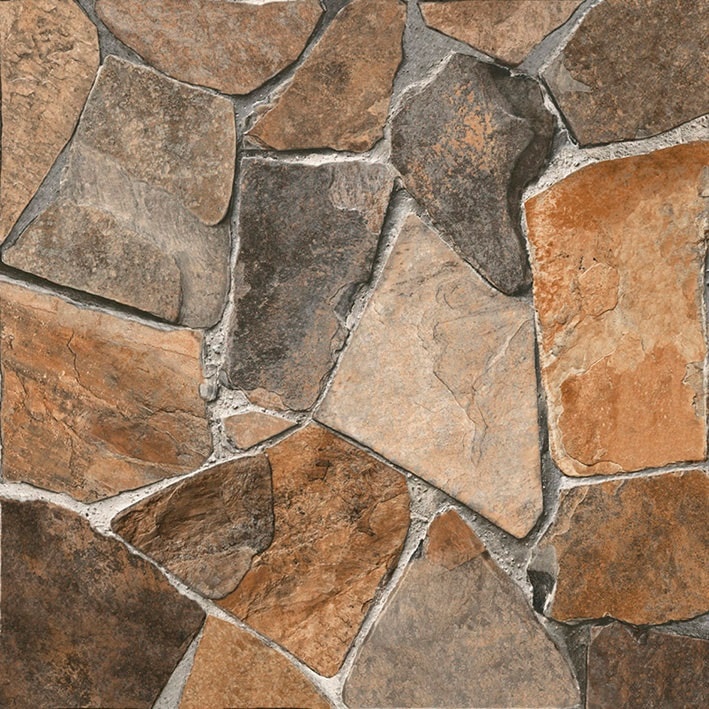 Piso Cerâmico Externo 60x60cm Caixa 2,50m² Lume Piedra Plus Retificado