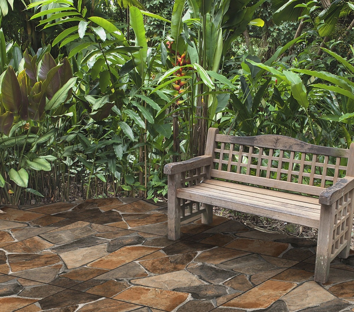 Piso Cerâmico Externo 60x60cm Caixa 2,50m² Lume Piedra Plus Retificado