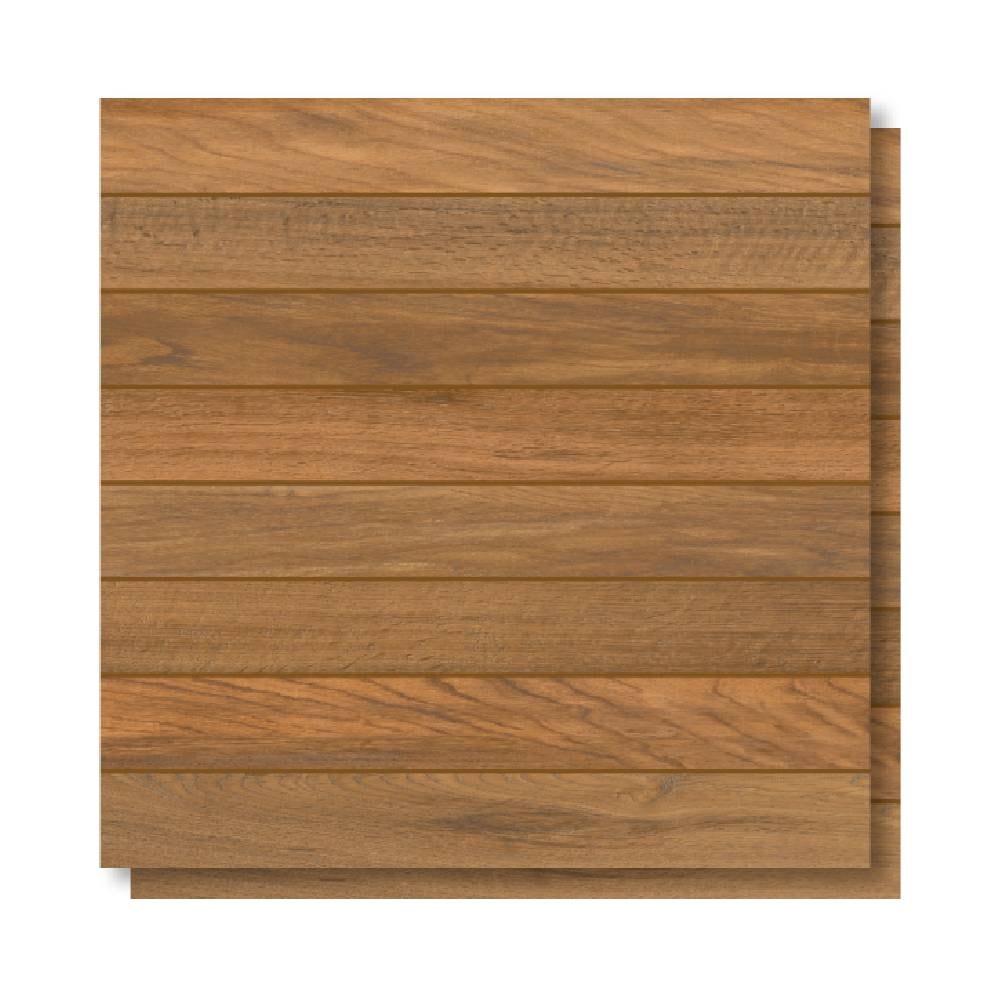 Piso Cerâmico Externo 60x60cm Caixa 2,58m² Embramaco Deck Native Brown - 61437