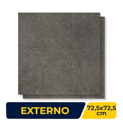 Piso Cerâmico Externo 72,5x72,5cm Caixa 2,62m² Viva Retificado - 75550