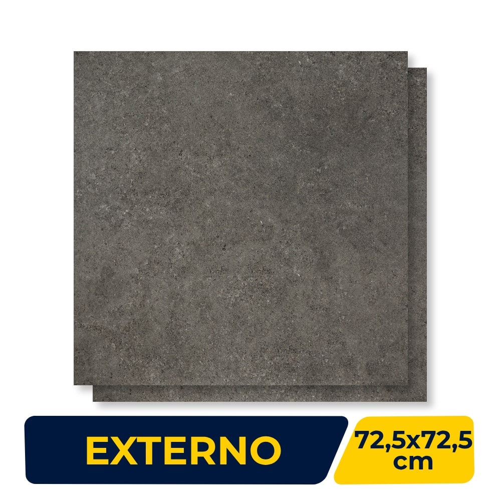 Piso Cerâmico Externo 72,5x72,5cm Caixa 2,62m² Viva Retificado - 75550