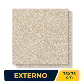 Piso Cerâmico Externo 75x75cm Caixa 2,28m² Incopisos Belvedere Retificado - 375025