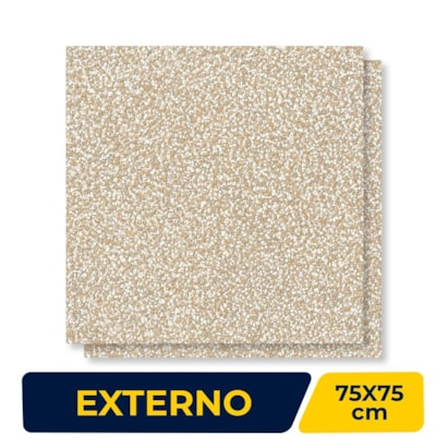 Piso Cerâmico Externo 75x75cm Caixa 2,28m² Incopisos Belvedere Retificado - 375025