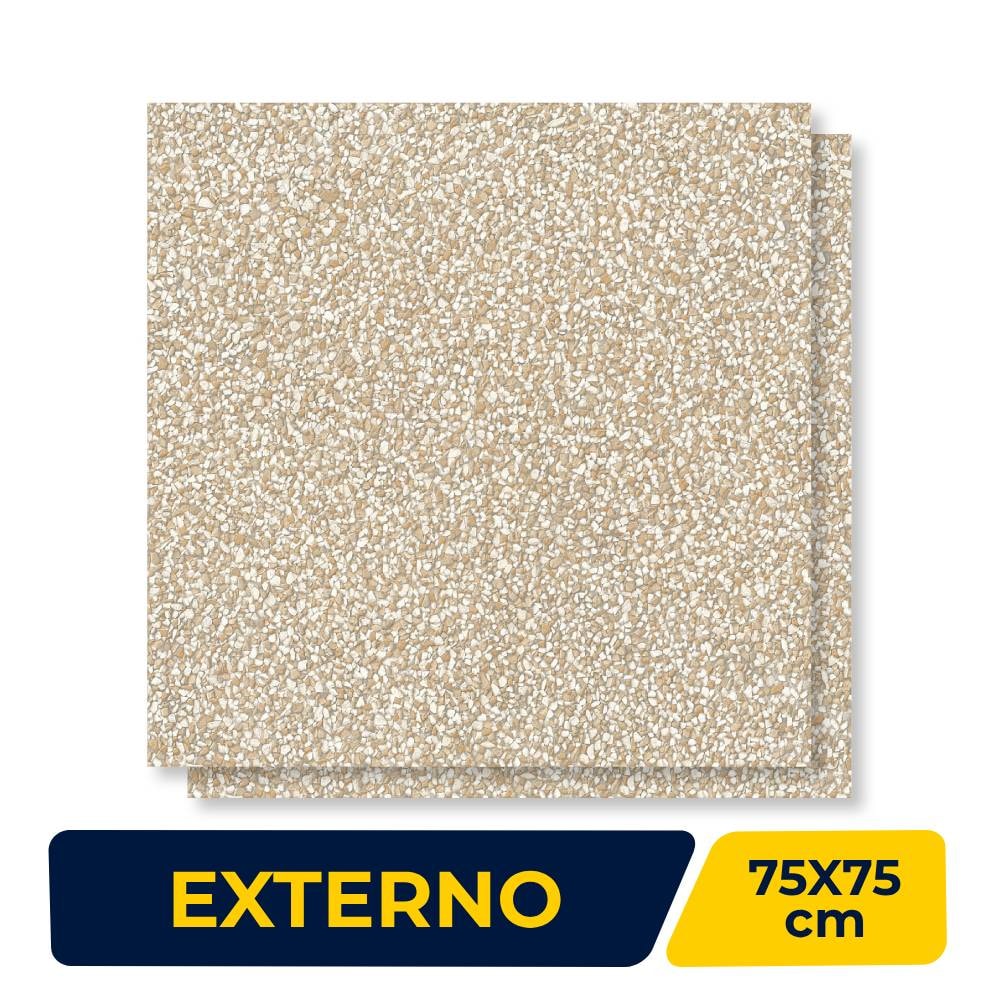 Piso Cerâmico Externo 75x75cm Caixa 2,28m² Incopisos Belvedere Retificado - 375025