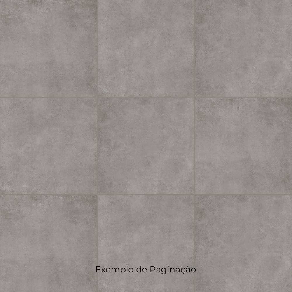Piso Cerâmico Externo 75x75cm Caixa 2,28m² Incopisos Cittá Grigio Retificado - 575021