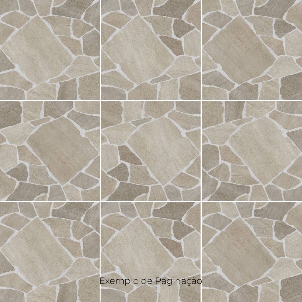 Piso Cerâmico Externo 76x76cm Caixa 2,87m² Embramaco Dunas Out Retificado - 76313