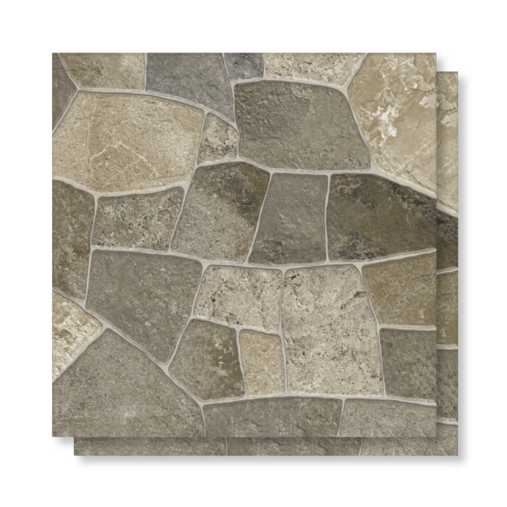 Piso Cerâmico Externo Embramaco 60x60cm Monte Beige Retificado - 60527