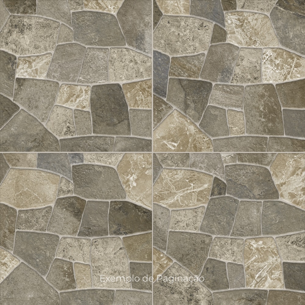 Piso Cerâmico Externo Embramaco 60x60cm Monte Beige Retificado - 60527