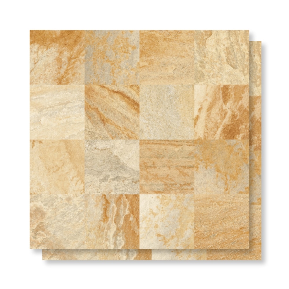 Piso Cerâmico Externo Embramaco 76x76cm Pedra São Tomé Out Retificado - 76545