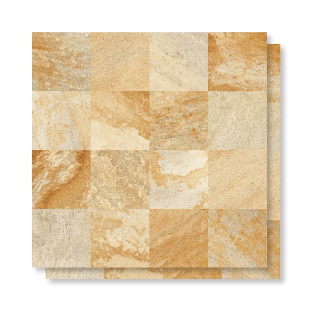 Piso Cerâmico Externo Embramaco 76x76cm Pedra São Tomé Out Retificado - 76545