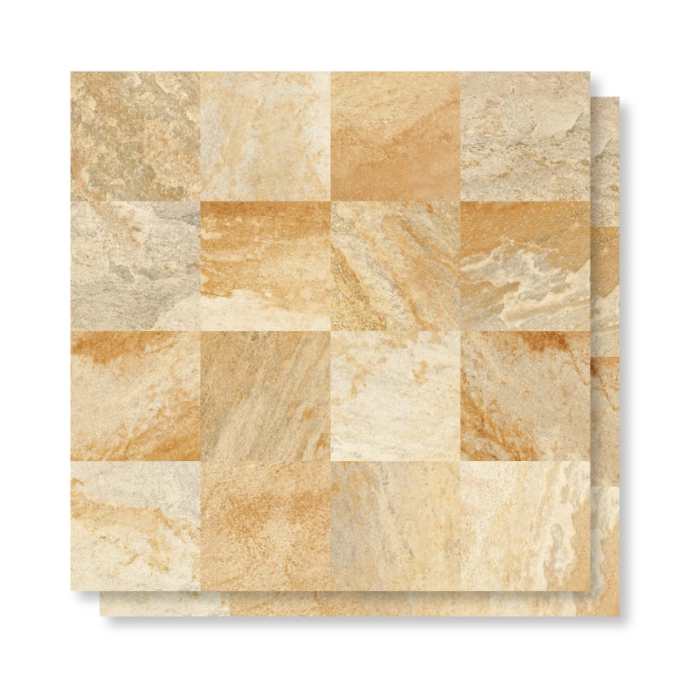 Piso Cerâmico Externo Embramaco 76x76cm Pedra São Tomé Out Retificado - 76545
