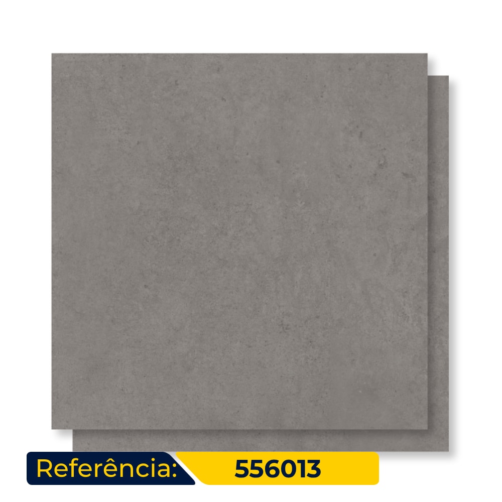 Piso Cerâmico Externo Incopisos 56x56cm Cinza Retificado - 556013