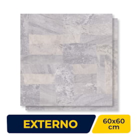 Piso Cerâmico Externo Karina 60x60cm Oasis Retificado - 60333
