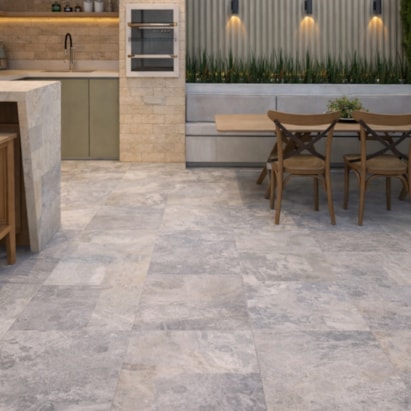 Piso Cerâmico Externo Karina 60x60cm Oasis Retificado - 60333