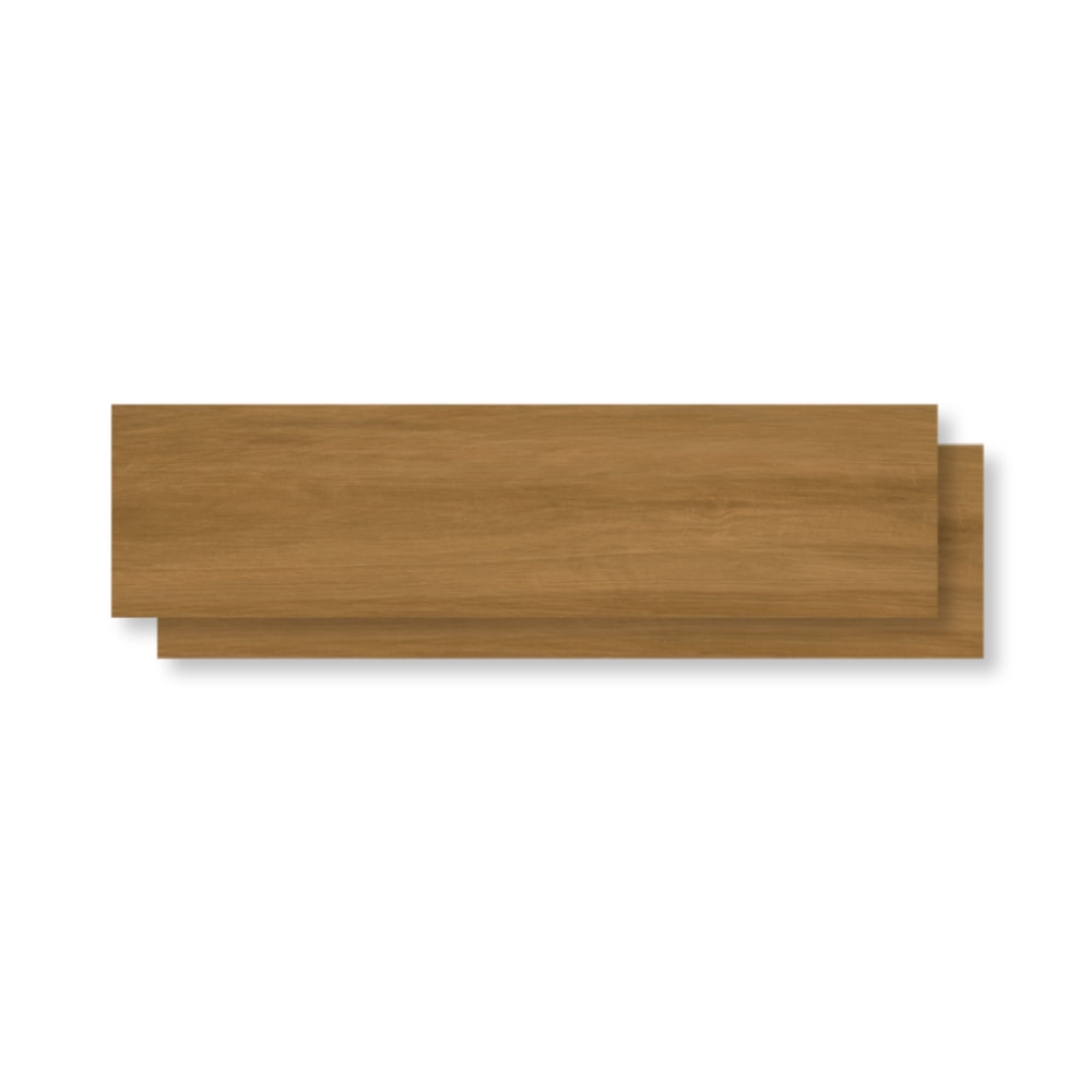 Piso Cerâmico Externo Lume 22x90cm Peroba Outside Retificado