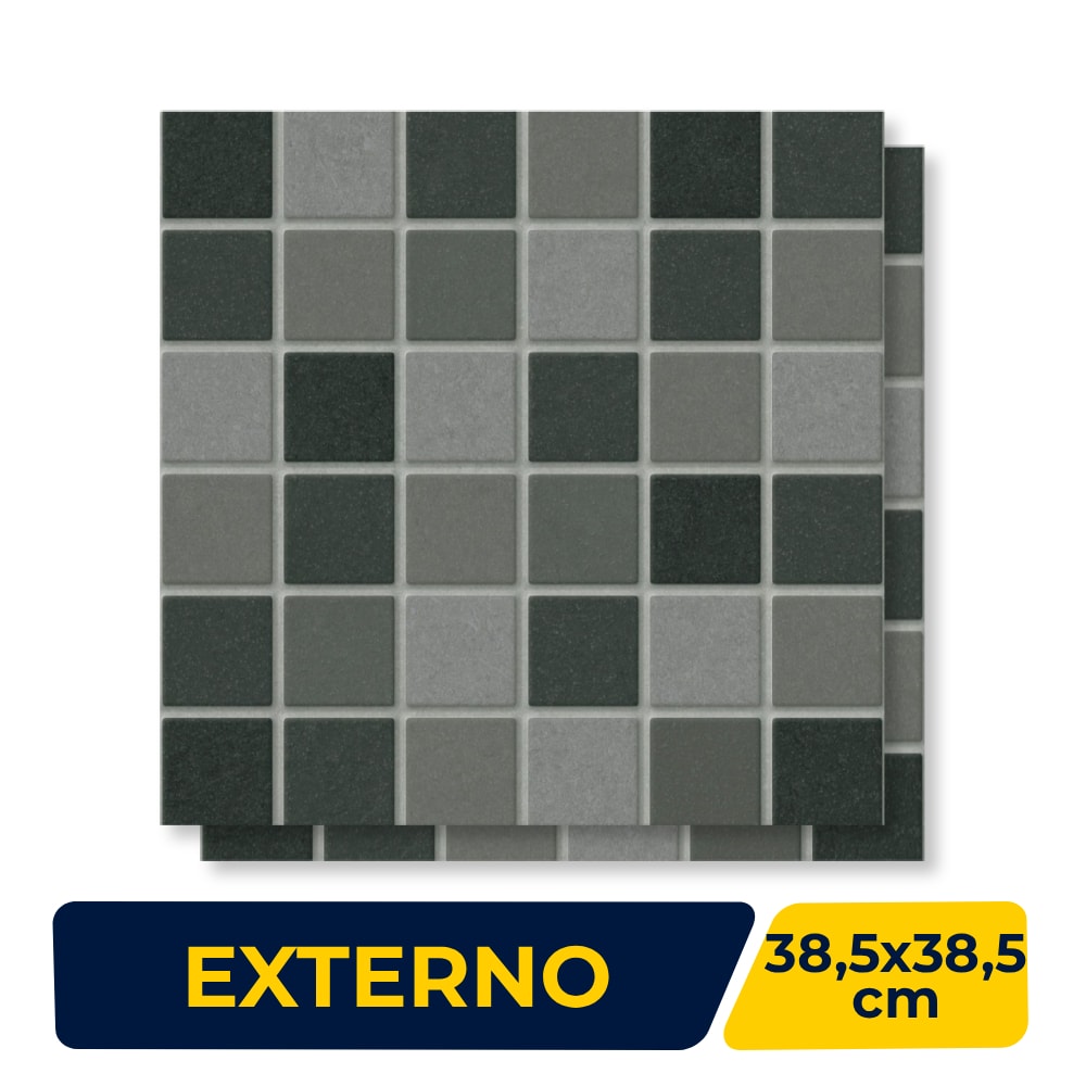 Piso Cerâmico Externo Savane 38,5x38,5cm Anhembi Dama Bold - 38115301