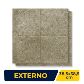 Piso Cerâmico Externo Savane 38,5x38,5cm Pavimenti Fendi Bold - 38115311