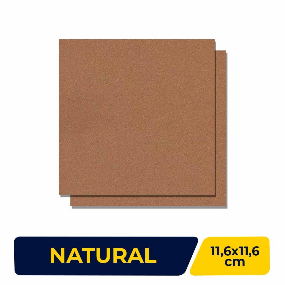 Piso Cerâmico Lajota 11,6x11,6cm Gail 1209/1830 - Caixa com 65 Peças