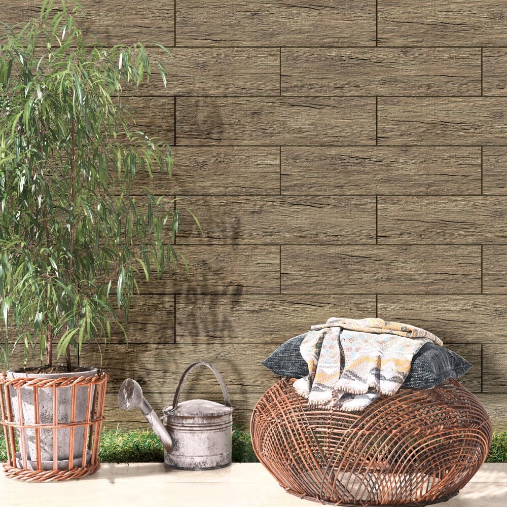 Piso Cerâmico Madeira Acetinado 22x90cm Caixa 1,80m² Lume Naturale Plus Retificado