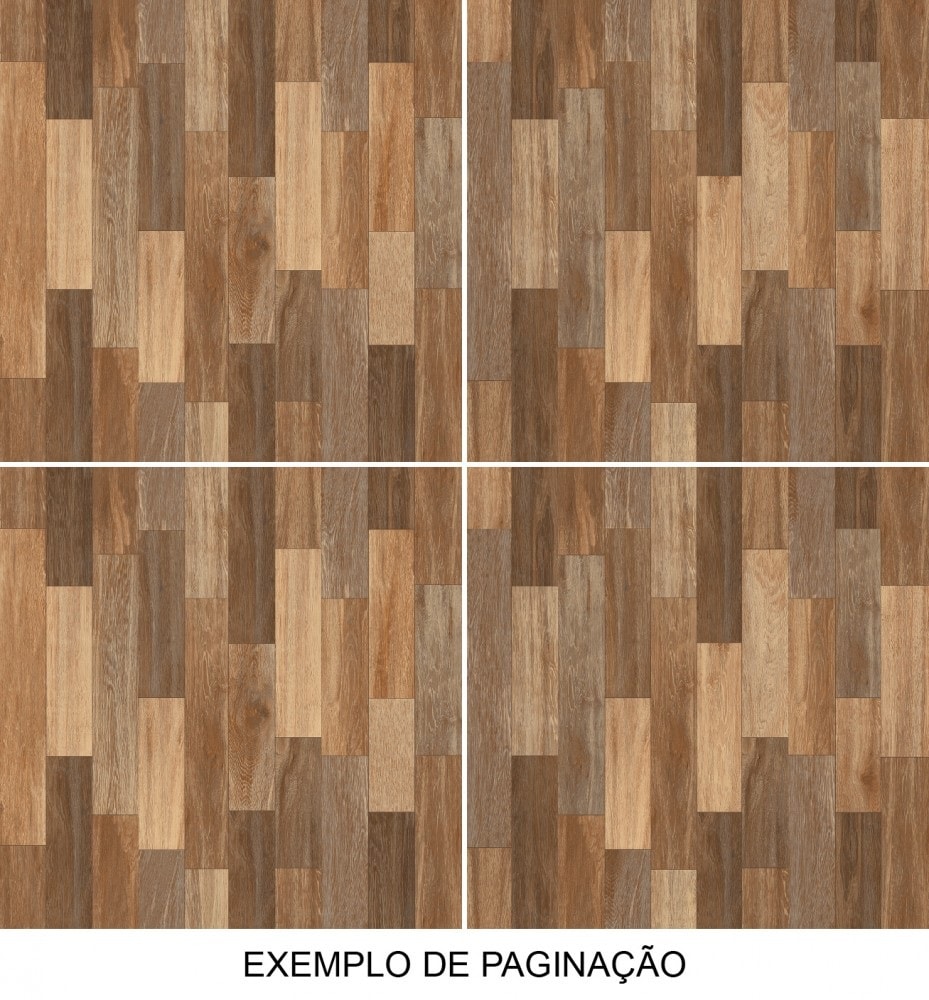 Piso Cerâmico Brilhante 57x57cm Caixa 2,30m² Lef Taco Damasco Bold - LF59459