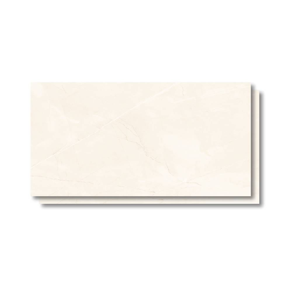 Piso Cerâmico Polido 45x89cm Caixa 1,58m² Lume Allure Crema - Retificado