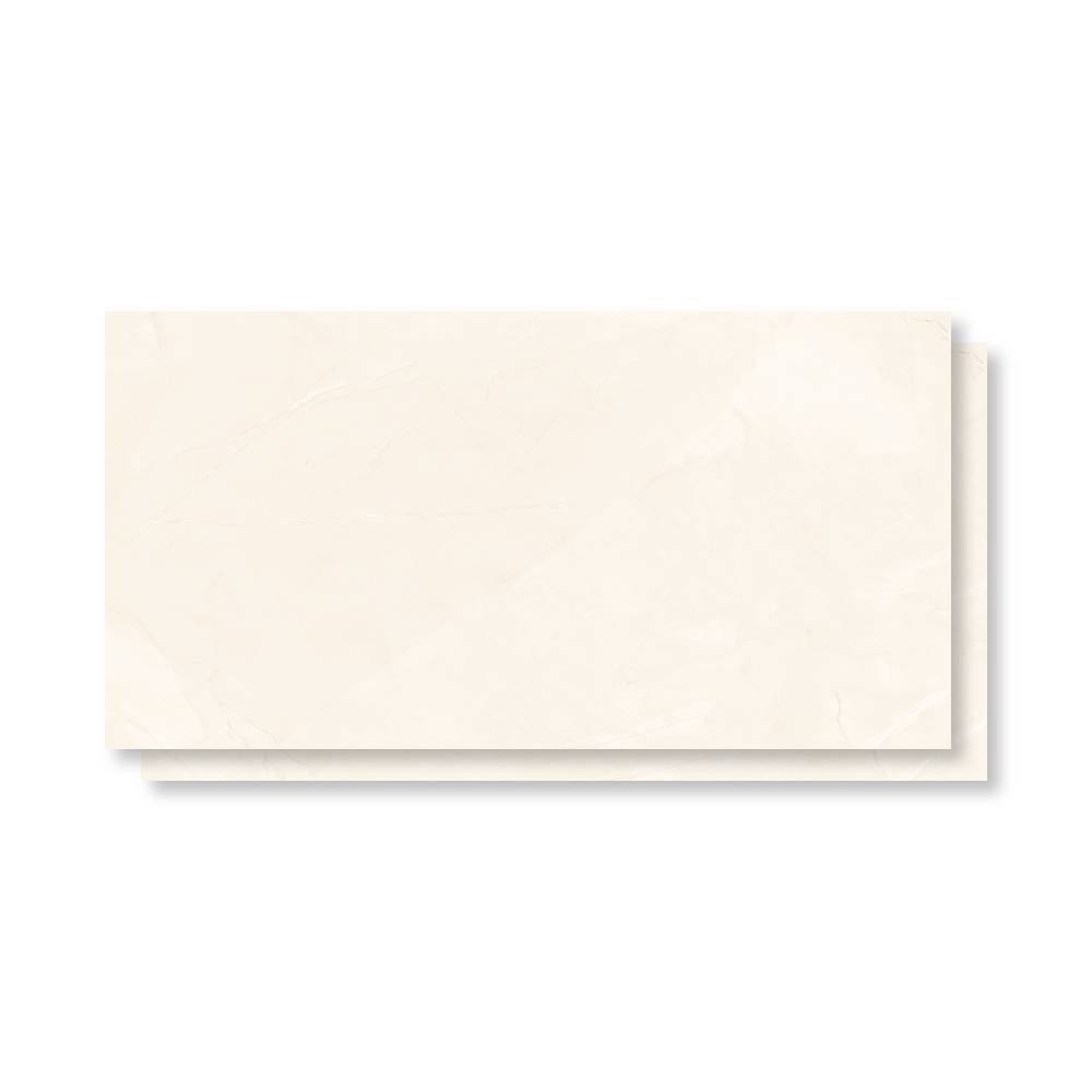 Piso Cerâmico Polido 45x89cm Caixa 2,37m² Lume Allure Crema Retificado
