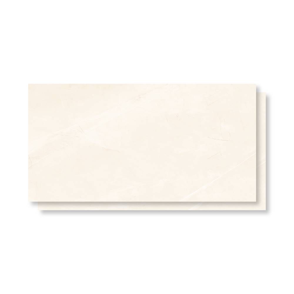 Piso Cerâmico Polido 45x89cm Caixa 2,37m² Lume Allure Crema Retificado