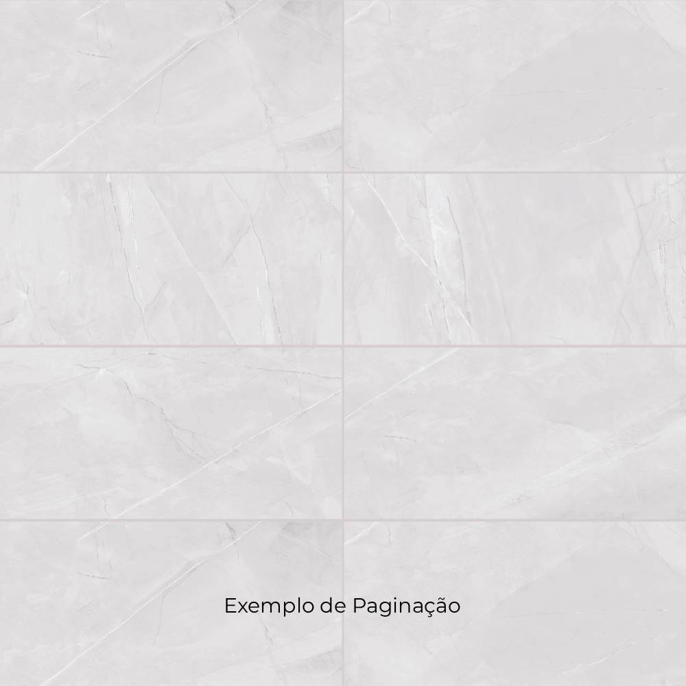 Piso Cerâmico Polido 45x89cm Caixa 2,37m² Lume Allure Gris Retificado