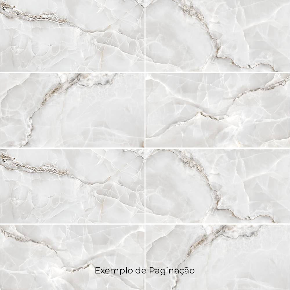 Piso Cerâmico Polido 45x89cm Caixa 2,37m² Lume Palermo Gris Retificado