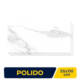 Piso Cerâmico Polido 55x110cm Caixa 1,80m² Inout Ancha Retficado - PHD56890