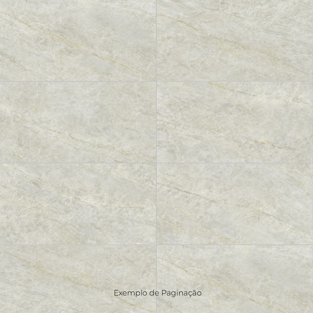 Piso Cerâmico Polido 60x120cm Caixa 2,18m² Karina Taj Mahal Retificado - 68025