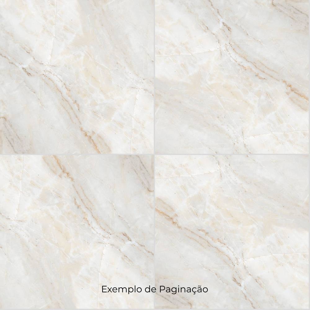 Piso Cerâmico Polido 60x60cm Caixa 2,47m² Lume Atenas Retificado