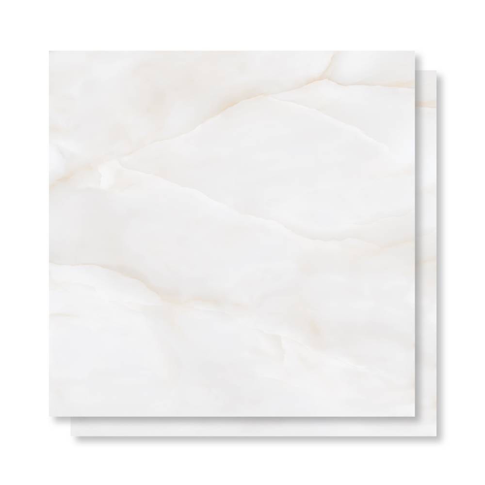 Piso Cerâmico Polido 60x60cm Caixa 2,47m² Lume Cristallo Retificado