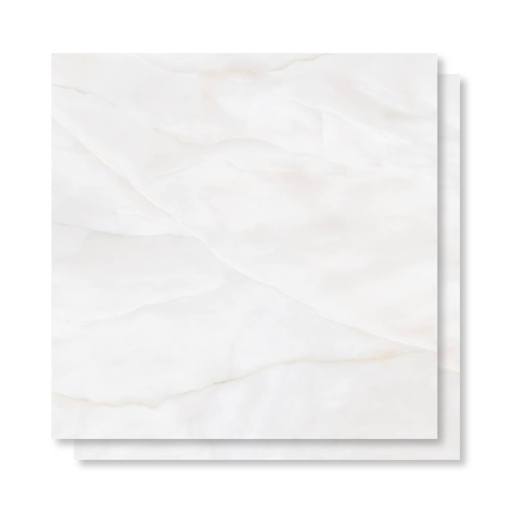 Piso Cerâmico Polido 60x60cm Caixa 2,47m² Lume Cristallo Retificado