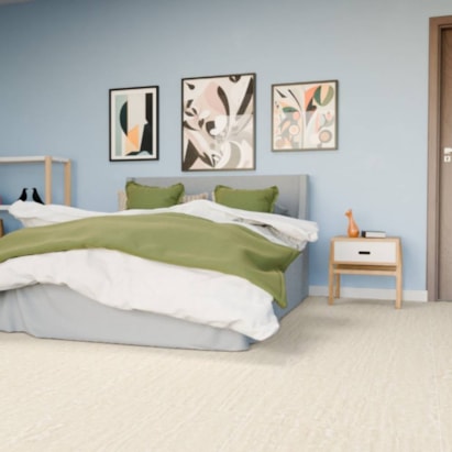 Piso Cerâmico Polido 60x60cm Caixa 2,47m² Lume Fontana Bege Retificado