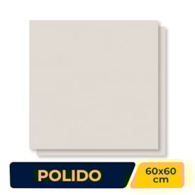 Piso Cerâmico Polido 60x60cm Caixa 2,48m² Karina Vogue Retificado - 67008
