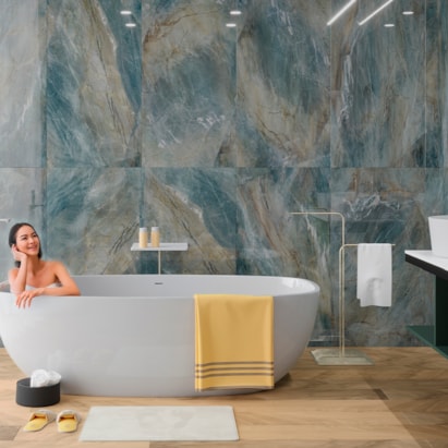 Piso Cerâmico Polido 62x119cm Caixa 2,20m² Lume Astúrias Retificado