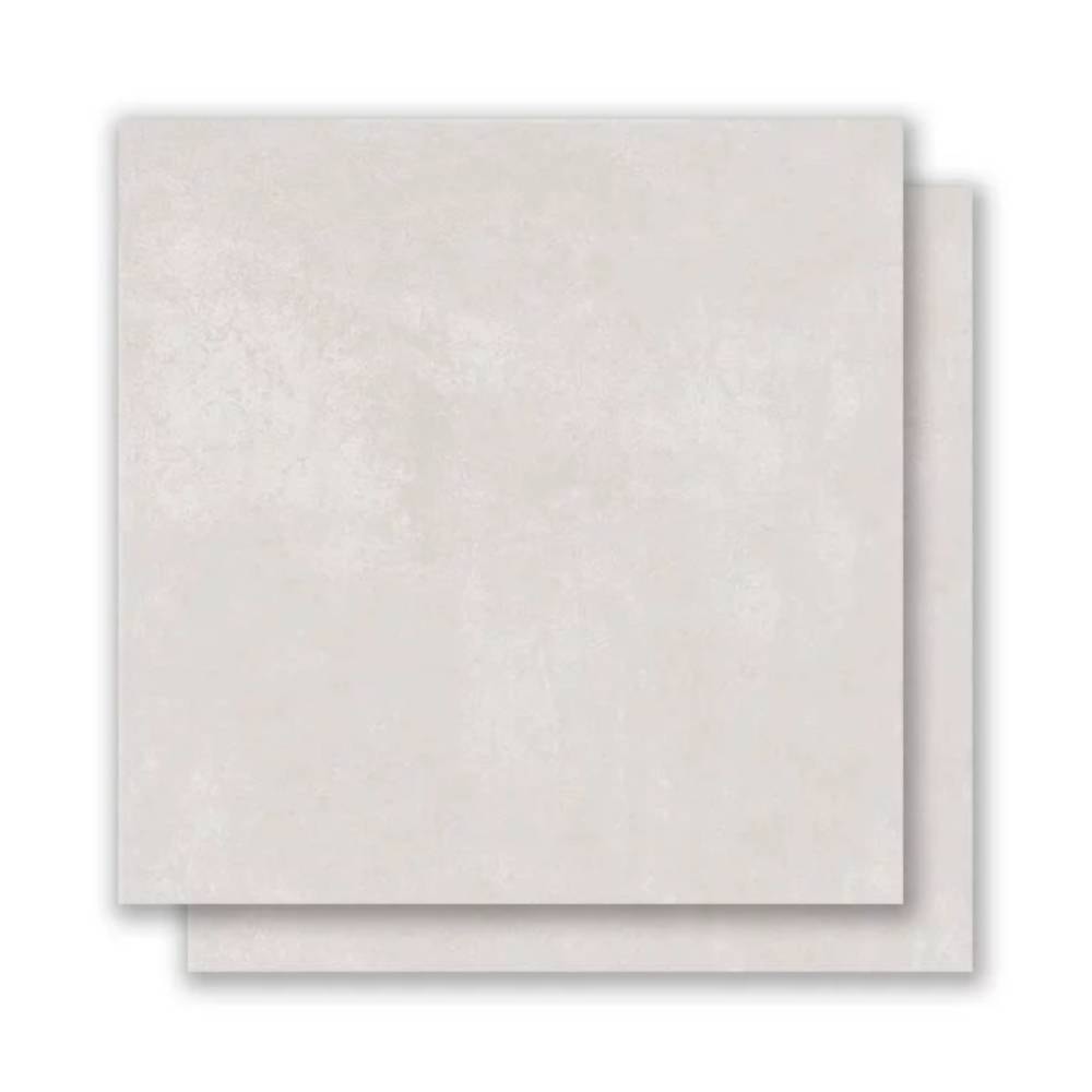 Piso Cerâmico Polido 71x71cm Caixa 2,52m² Duragres Alvorada Cinza Retificado - 2326