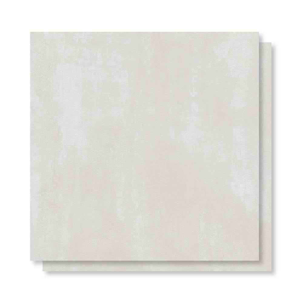 Piso Cerâmico Polido 71x71cm Caixa 3,02m² Duragres Alvorada Cinza Retificado - 2966-A