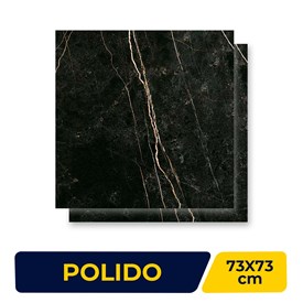 Piso Cerâmico Polido 73x73cm Caixa 2,13m² Inout Ladan Retificado - PPI70910