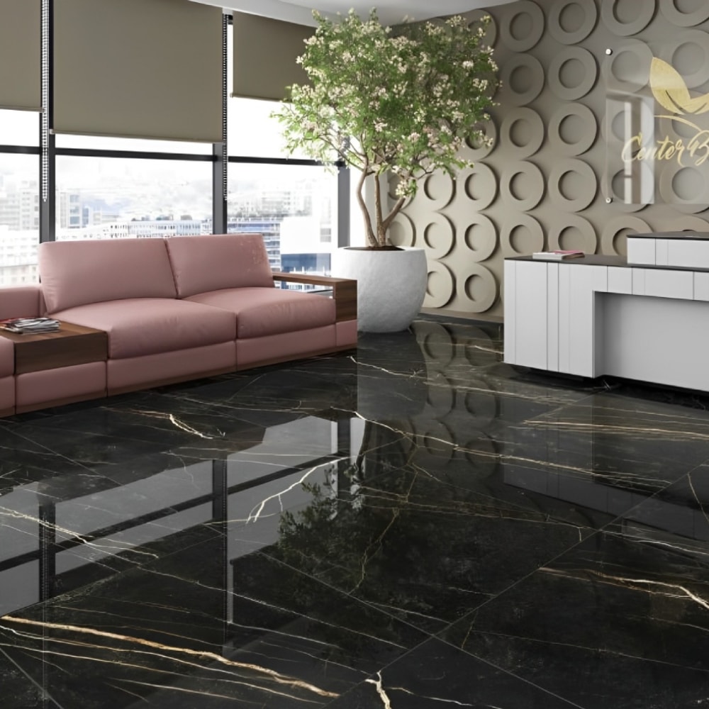 Piso Cerâmico Polido 74x74cm Caixa 2,19m² Inout Retificado - PPI-70910