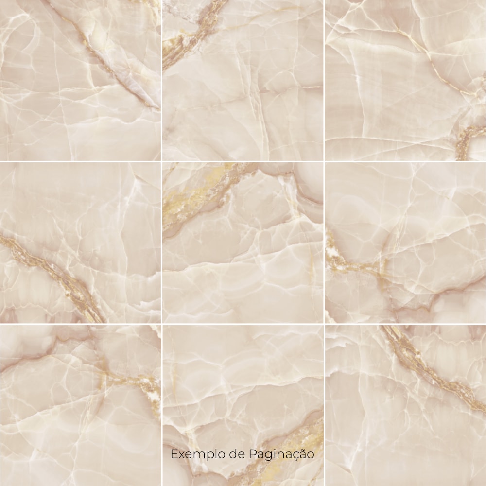 Piso Cerâmico Polido 75x75cm Caixa 2,23m² Karina Onix Pink HD Retificado - 75014