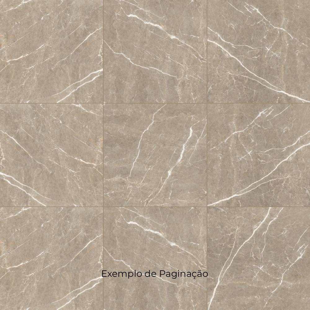 Piso Cerâmico Polido 75x75cm Caixa 2,81m² Lume Calabria Brown Retificado